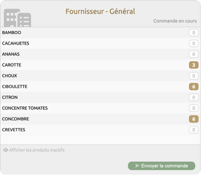 HoliORDER - Make an order